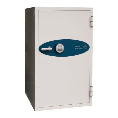 Phoenix Safe International Phoenix Safe Data Commander 2-Hour Digital Fire/Water Resistant Media Safe 4.59 cu ft, Off-White 4621